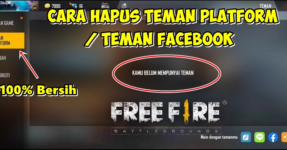 Cara Menghapus Teman Platform Teman Facebook Di Free Fire