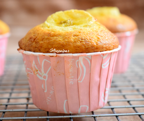 Muffins de Plátano. Vídeo Receta Asopaipas. Recetas de Cocina Casera
