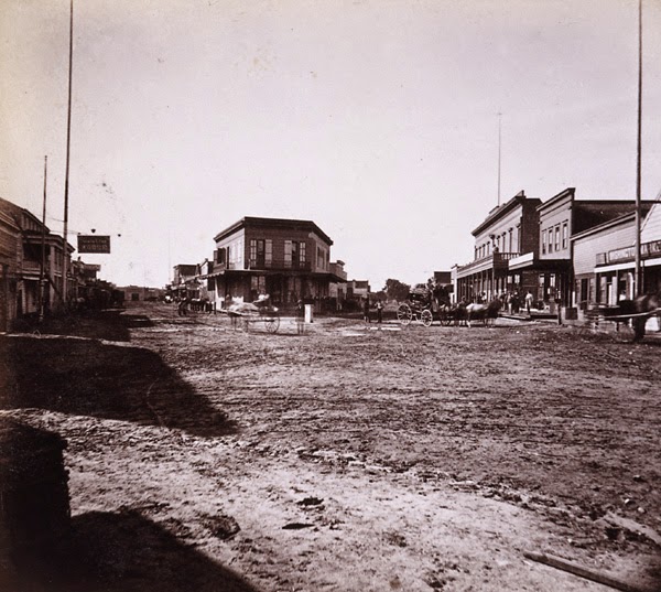 Downtown Santa Cruz 1860