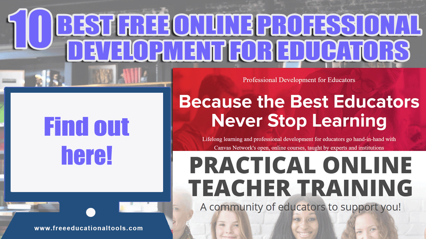10 Best Free Online Professional Development for Educators
