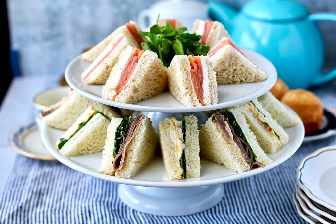 Assorted Tea Sandwiches for Afternoon Tea | Karen's Kitchen Stories