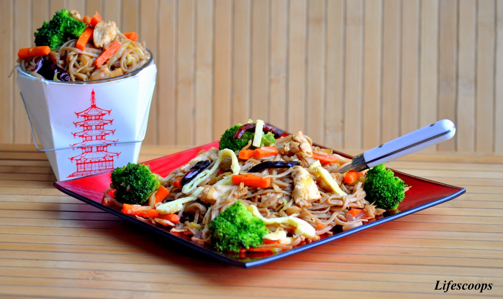 Life Scoops Soba Noodles The Indochinese way