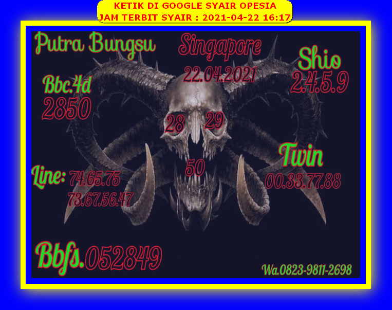 PREDIKSI SGP YOHII
