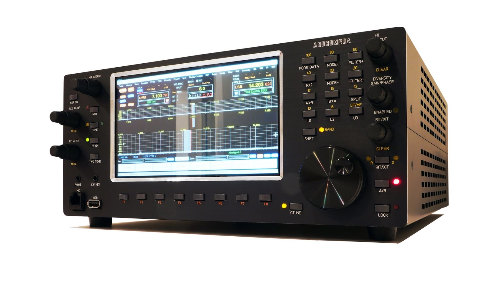 F5IRO Freddy Andromeda SDR transceiver HF