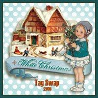 White Christmas Tag Swap 2010