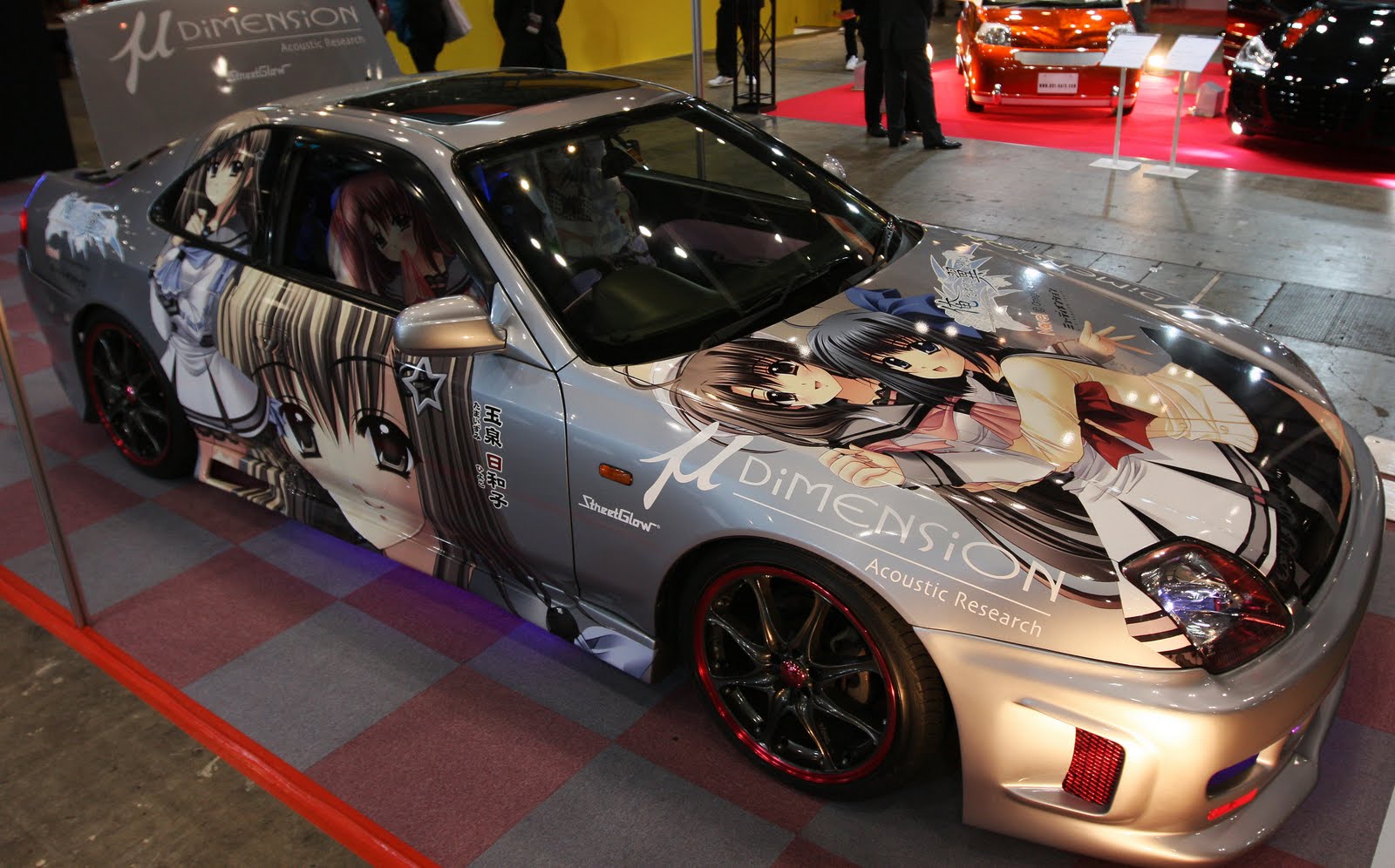 Nissan 350z в стиле иташа
