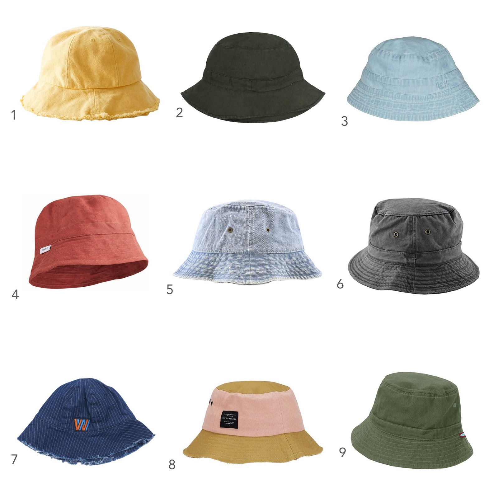 The Best Modern and Trendy Kids Summer Sun Hats Little Style Inspo