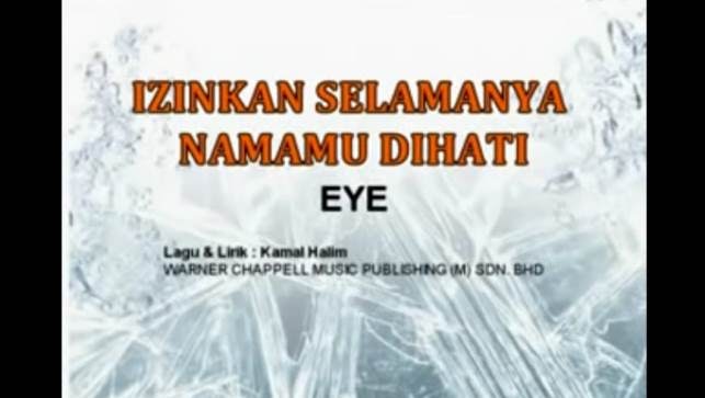 Lirik Dan Chord Kunci Gitar Lagu Eye Izinkan Selamanya Namamu Di Hati Lagu Malasyia Tutorial Bang Opik
