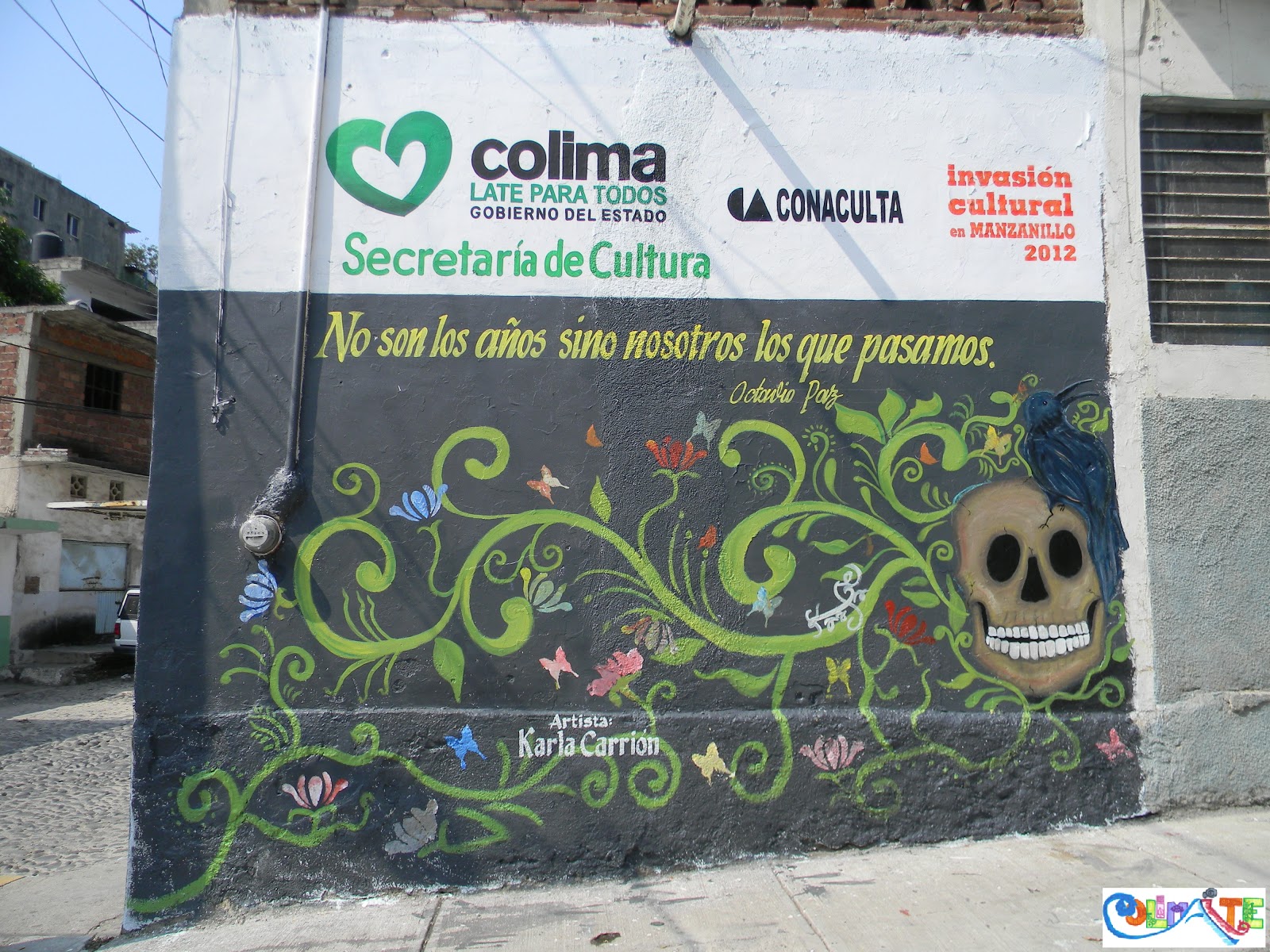 Colimarte: Murales de Letras y Trazos en la Pared en Manzanillo