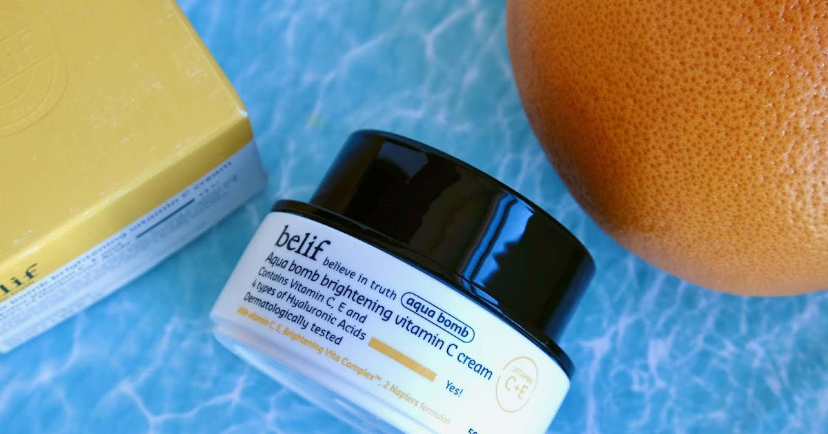 Belif | Aqua Bomb Brightening Vitamin C Cream: Review