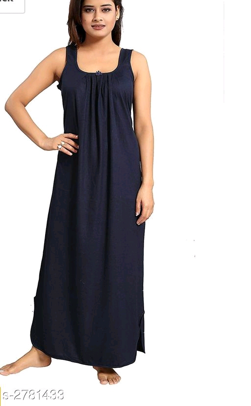 Cotton Hoisery Nightdress: ₹205/- Free COD whatsapp+919199626046