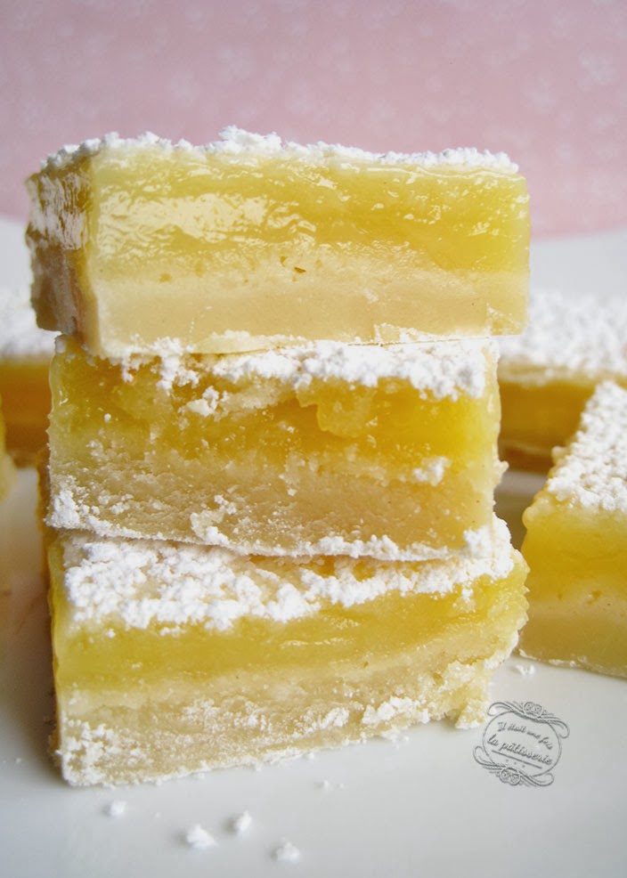 Carres Au Citron Il Etait Une Fois La Patisserie