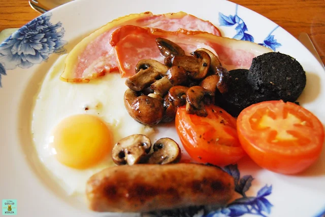 Desayuno típico en Escocia