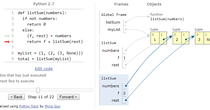 python tutor python tutor