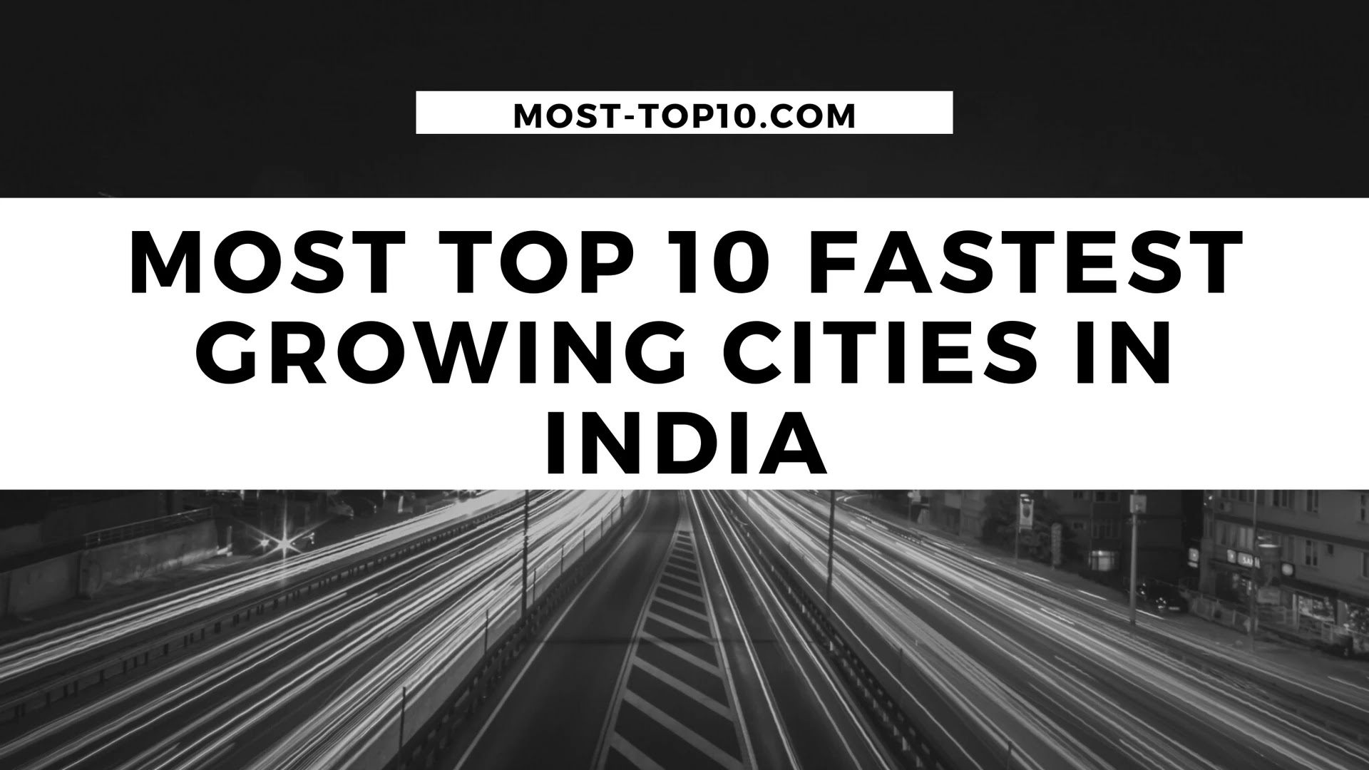 Most Top 10 Fastest Growing Cities In India - Most Top 10