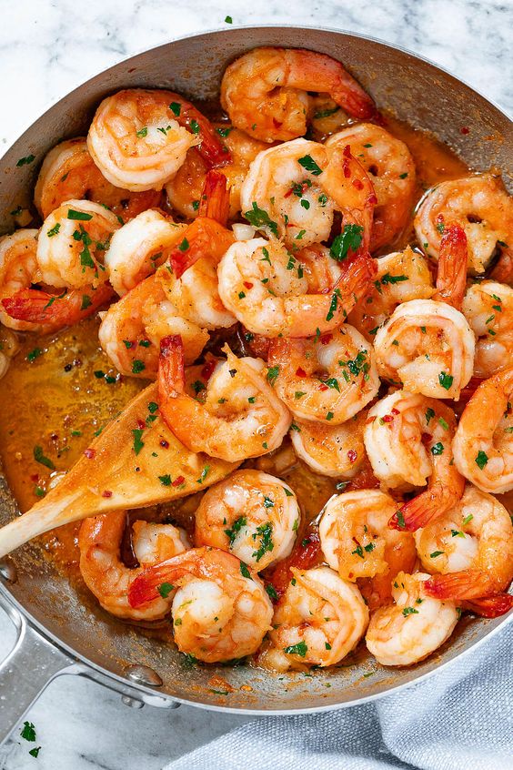 10-Minute Garlic Butter Shrimp - Healthy Recipes Mom