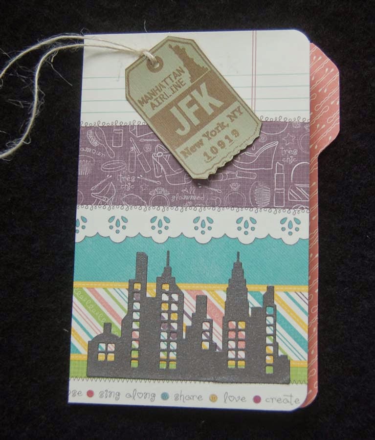 Lynn's Craft Blog Travel File Folders