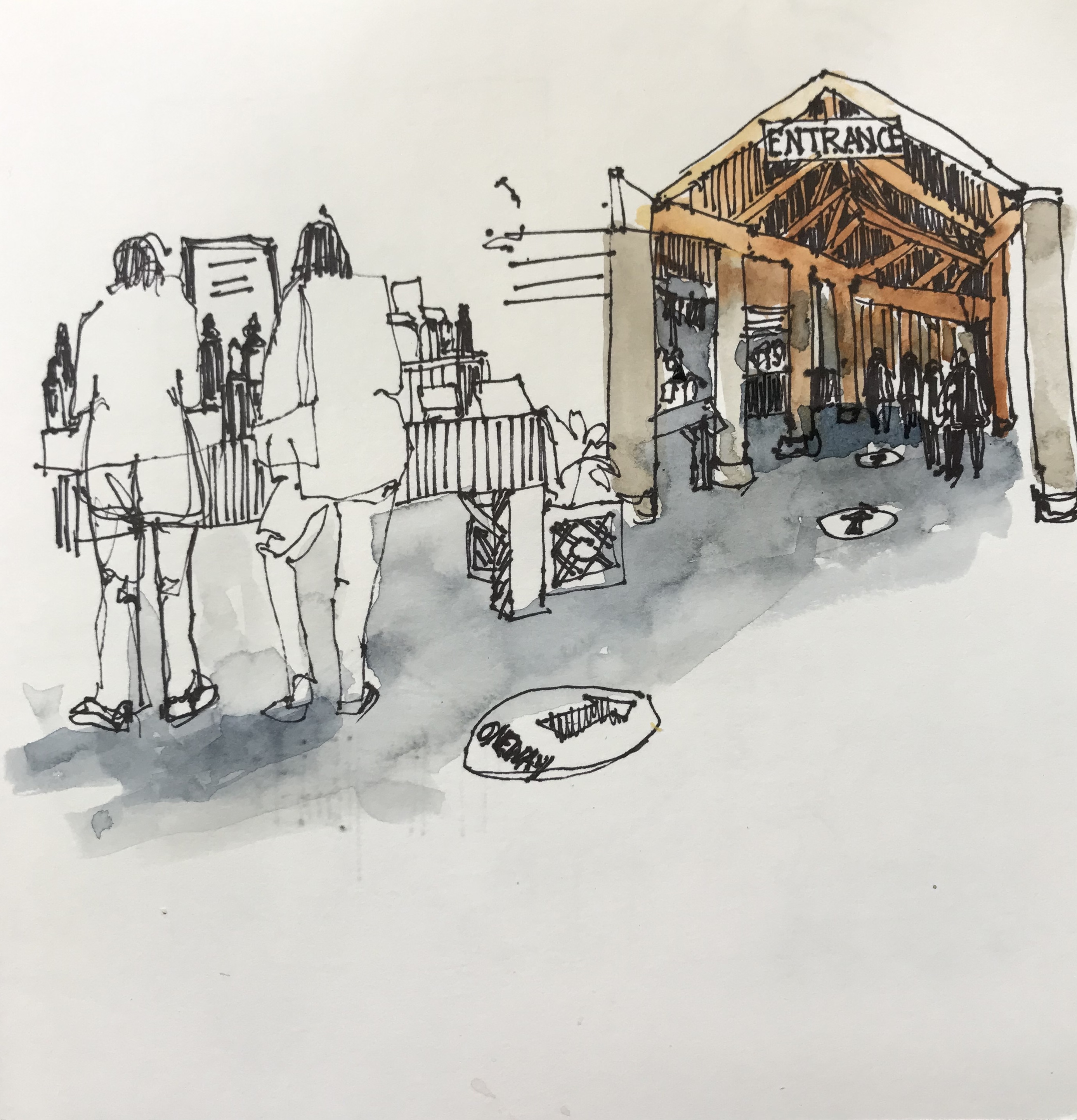 Usk Workshop Simply Draw It Urban Sketchers