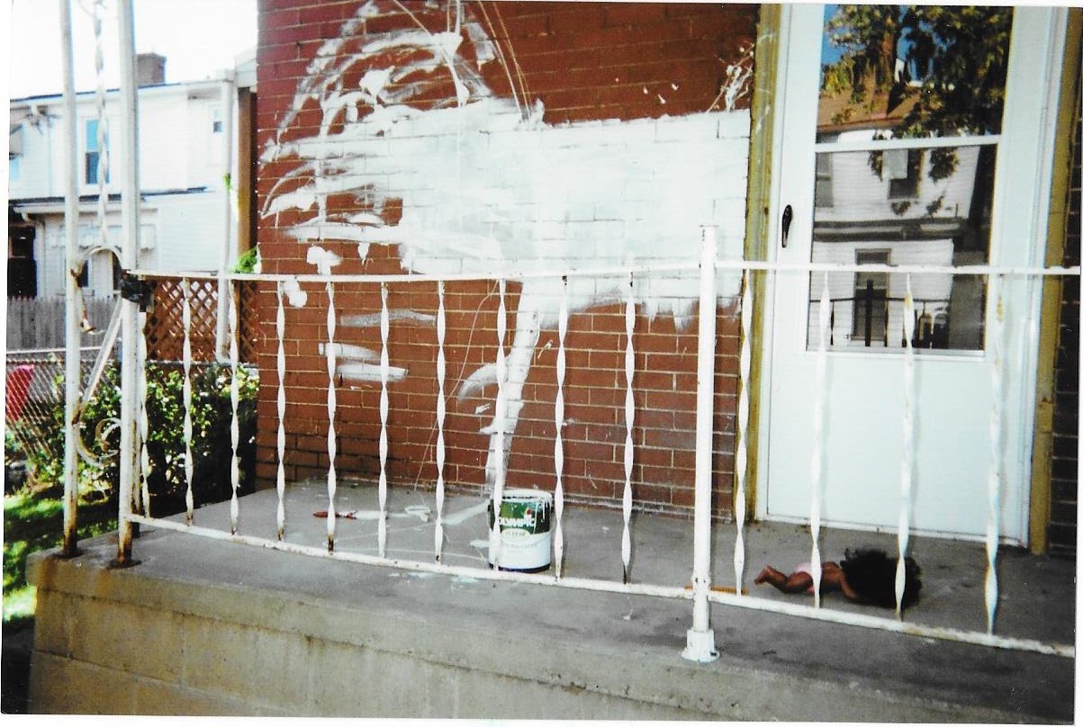 Photo of some of the vandalism