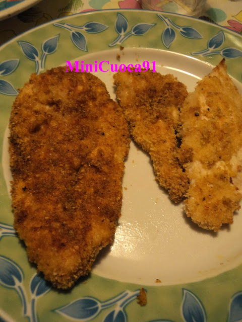 pollo impanato / crumbed chicken