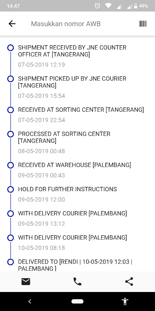 Arti DEPARTED FROM TRANSIT JNE Dan Arti Status JNE Lainnya ... Arti DEPARTED FROM TRANSIT JNE Dan Arti Status JNE Lainnya ...