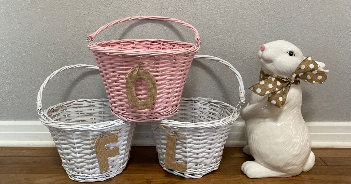 PolkaDotty Place Knock Off PBK Easter Baskets