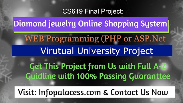 Diamond jewelry Online Shopping System Project CS619 FYP