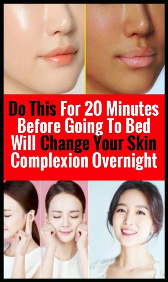 Do This For 20 Minutes Before Going To Bed,will Change Your Skin Complexion Overnight Healthy