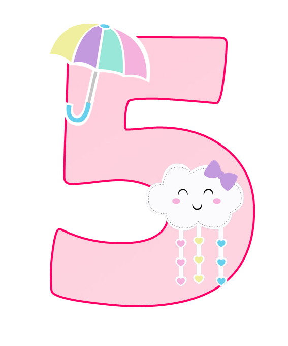 Kits imprimibles gratis Alfabeto lluvia de amor