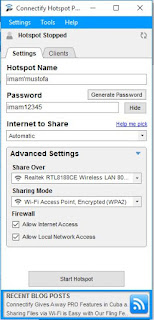 Cara Mudah Menjadikan Modem USB sebagai Hotspot Cara Mudah Menjadikan Modem USB sebagai Hotspot