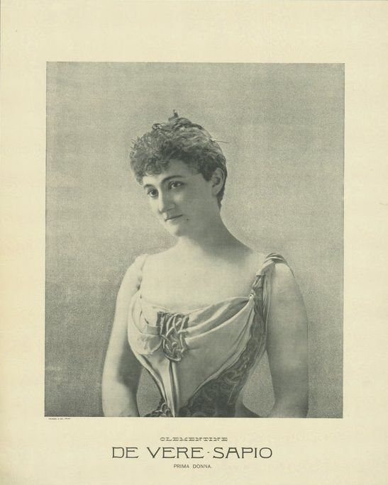 OPERA SINGERS Clementine de Vere Sapio (Soprano) (Paris 14