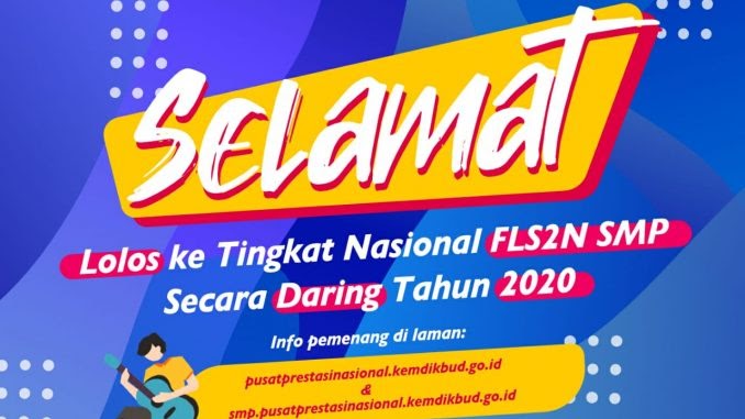 Pengumuman Penetapan Peringkat Dan Pemenang Fls2n Tingkat Provinsi Jenjang Smp Tahun 2020 Cecepgaos Com