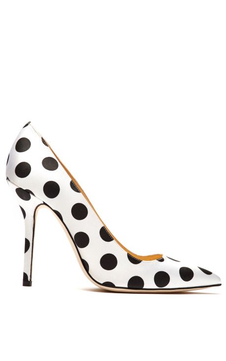 Polka dots High Heels For Ladies | Fashion Tribe