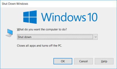 Evita que Windows 10 vuelva a abrir aplicaciones después de reiniciar
