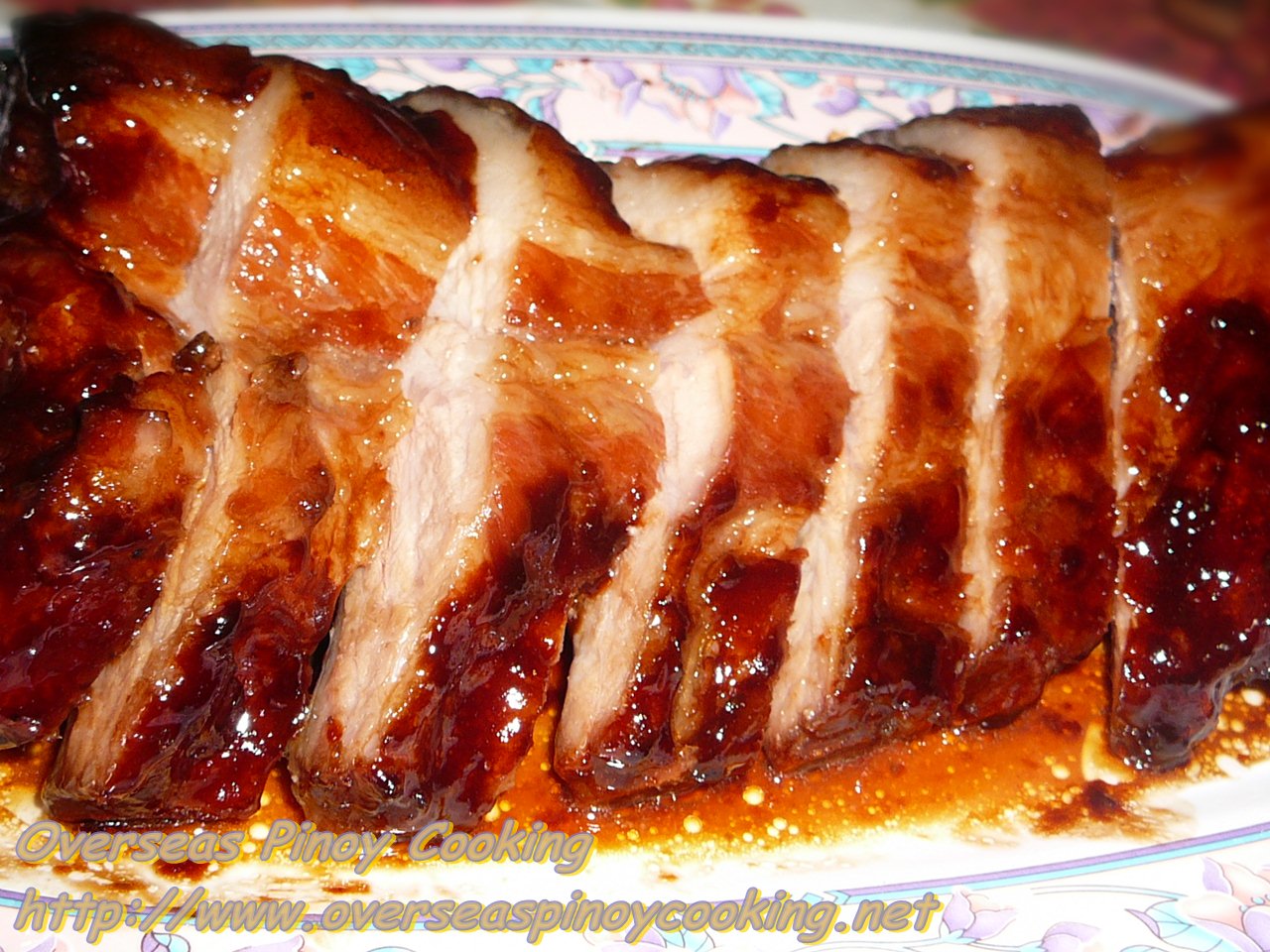 Pinoy Baked BBQ Pork Ribs