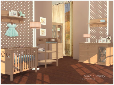Детская для младенца — наборы мебели и декора Sims 4 со ссылкой для скачивания