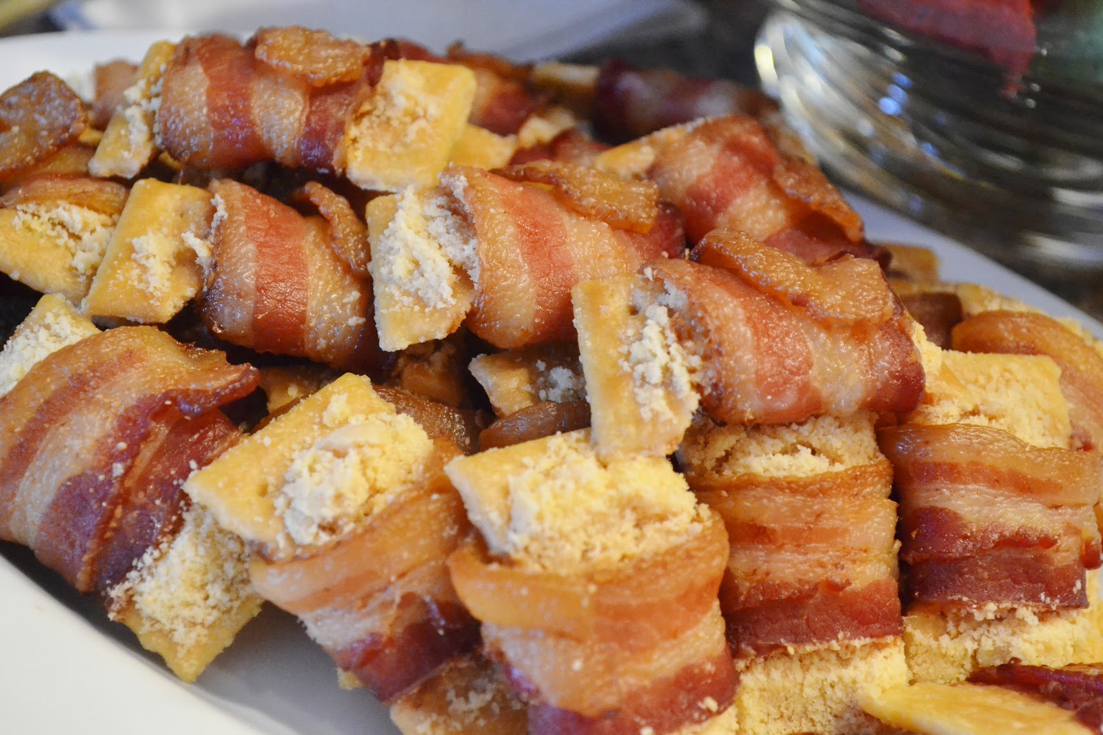 Meals at the Muirs Bacon Wrapped Crackers