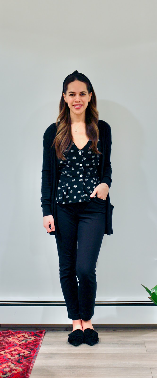 Jules in Flats - Wilfred New Button Front Blouse (Business Casual Winter Workwear on a Budget) 