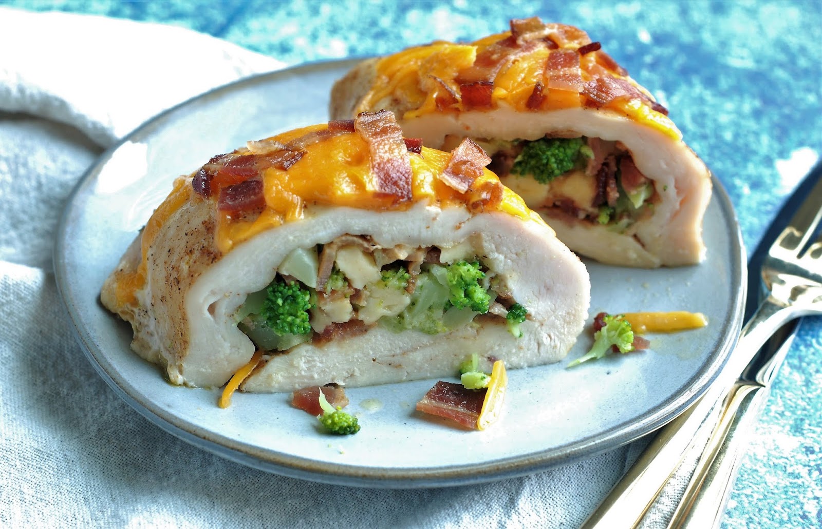 Fleur DeLectable Broccoli, Bacon & Cheddar Stuffed Chicken