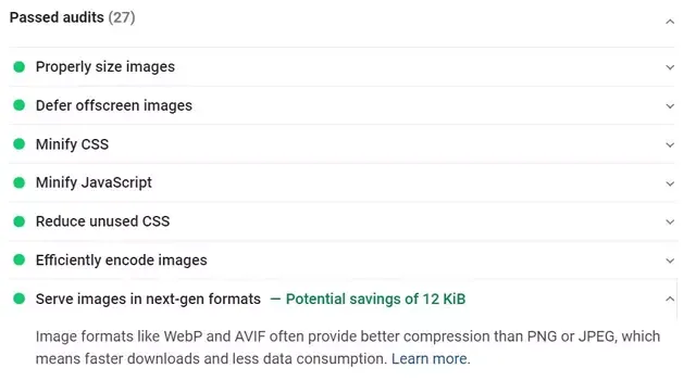 Serve Image Next Gen Format Blogger