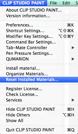 clip studio paint install material clip studio paint install material