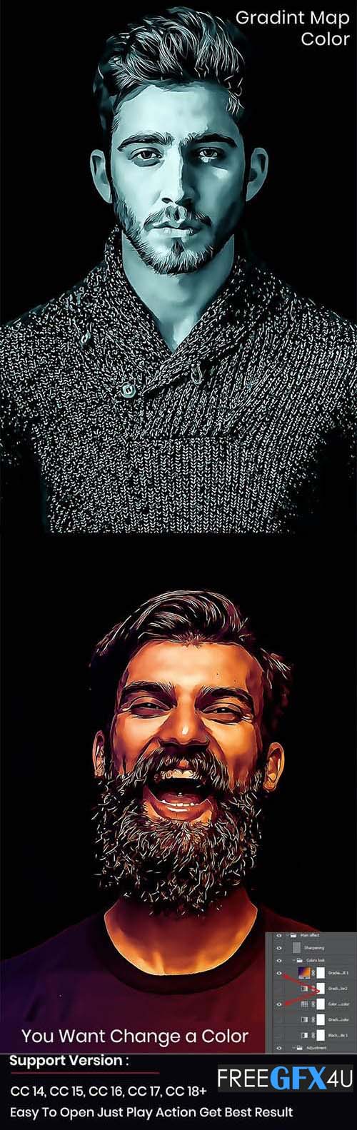 Digital Painting Photoshop Action