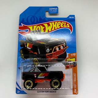 hot wheels custom ford bronco treasure hunt