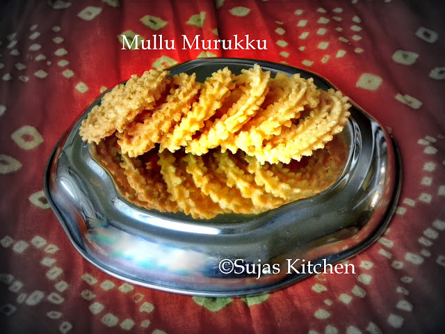 How to make Mullu Murukku/Chakli -Easy Diwali Snack