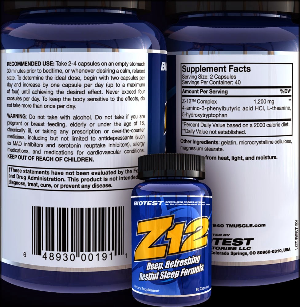 Unorthodox Nutrition Product Review Biotest Z12