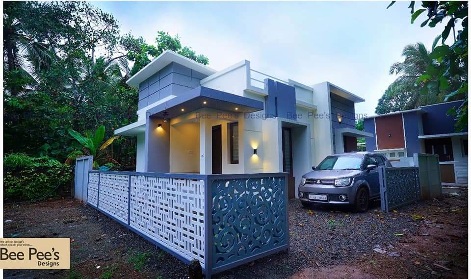 2 Bedroom Budget Small Plot Home In 500 Sqft With Free Plan - Kerala Home  Planners