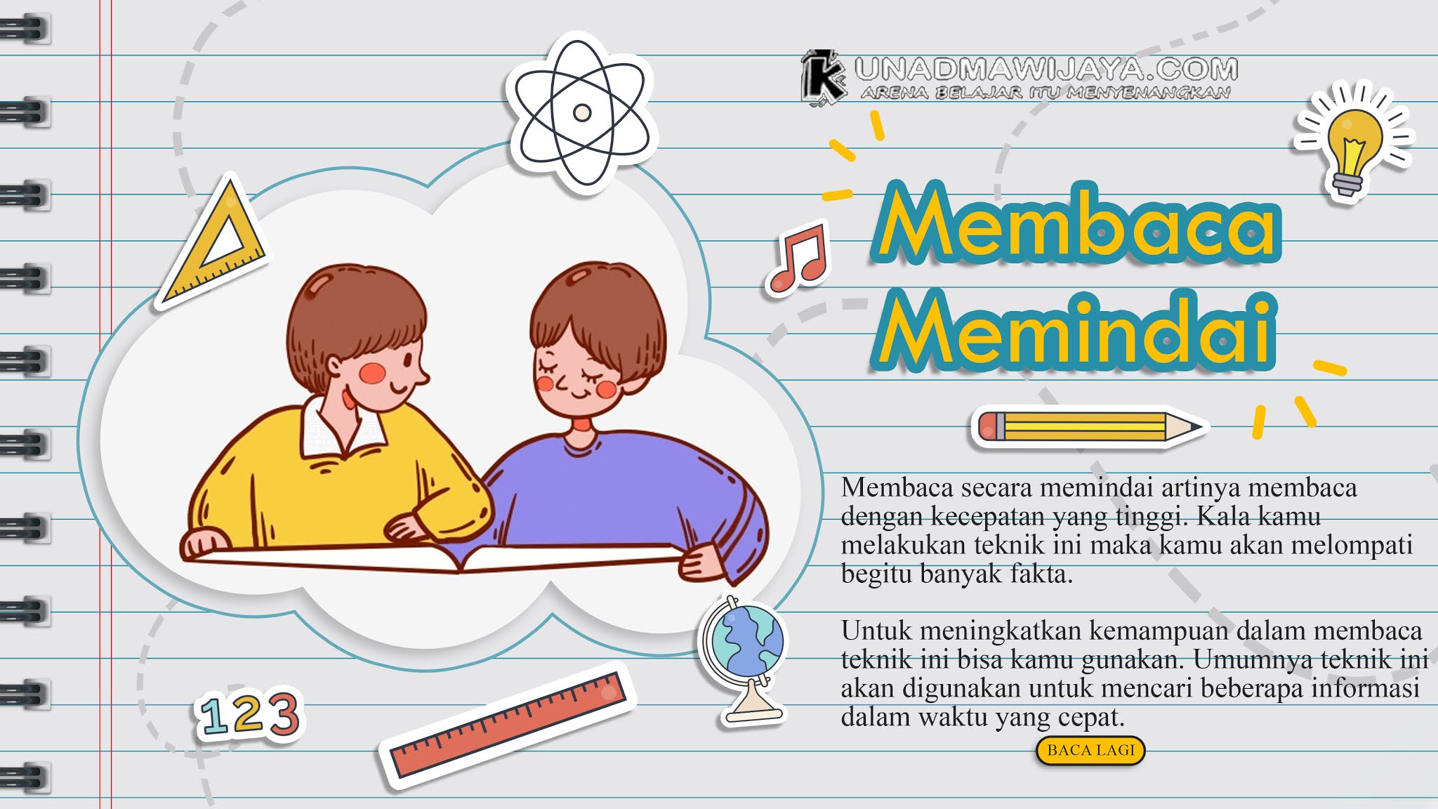 Materi Pendidikan Bahasa Indonesia Kelas Iv Sd Membaca Memindai Kunadmawijaya Com