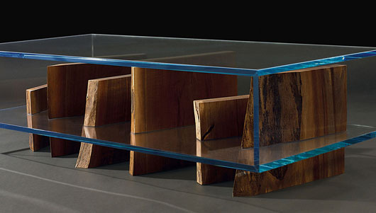 wood glass table designs