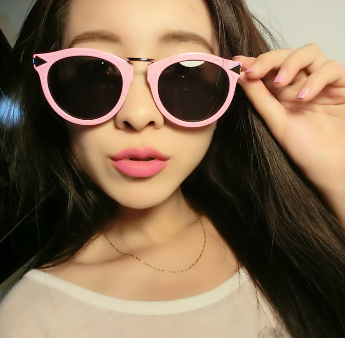delirious READY STOCK SUN009 Karen Walker Pink Sunglasses