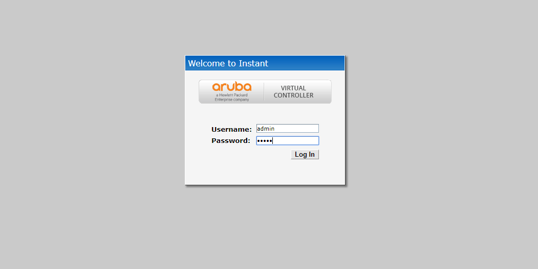 How to configure ARUBA Wireless Access Point with master and slave